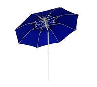 Parasol Umbrella Outdoor Market Table Umbrellas with Tilt Metal Pole, Gazebo Dock Waterproof Patio Umbrella, Great Protection Against UV Rays (Color : Blue)