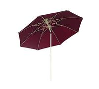 Parasol Umbrella Outdoor Market Table Umbrellas with Tilt Metal Pole, Gazebo Dock Waterproof Patio Umbrella, Great Protection Against UV Rays (Color : Red Wine)