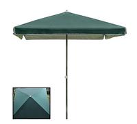 Parasol Umbrella Umbrella Cover Lightweight Large Protective Cover, Weather-Resistant Square Patio Umbrella for Small Bistro Dock, 8.2 Feet (Color : Green)