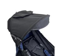 Parasol universal para cochecito de bebé, para cochecito de bebé, parasol universal para cochecito, paraguas, cochecito, funda protectora con bolsillos, ventana extensible