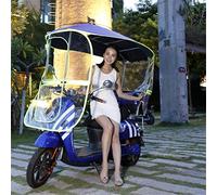 Parasol universal para motocicleta, grueso, impermeable, para motocicletas eléctricas y scooters