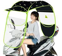 Parasol universal para vehículos eléctricos, toldo para cubierta de lluvia para motocicletas eléctricas, para scooters, batería, coche, motocicleta, protector solar a prueba de lluvia