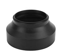 Parasol Universal Plegable para Lente de cámara 3 en 1, Pantalla Ajustable con 3 Estados, Rosca de 77 mm, Longitud de 3 Pulgadas, Montaje con Tornillo, Metal de Goma para cámaras (72mm)