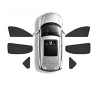 Parasol Ventana Coche para BMW X1 E84 F48 u11 2009-2025 2026, Aislamiento TéRmico De Doble Capa Estructura Compuesta Multicapa Parasol Coche Personalizado, 6pcs Side Windows