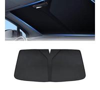 Parasol Ventana Coche para Porsche Macan EV 2024-2025 2026, Aislamiento TéRmico De Doble Capa Estructura Compuesta Multicapa Parasol Coche Personalizado,1 Black