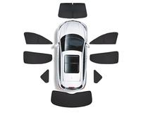 Parasol Ventana Coche para Tesla para Model 3 Y 2024 2025 Parasol para Parabrisas Delantero De Coche Protector Solar(Y Full 8PCS)