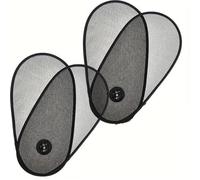 Parasol Ventanas Traseras Delantera 1/2 Pieza De Ventana Lateral De Coche Giratoria Y Ajustable Que Bloquea Los Rayos, Reduce El Deslumbramiento Y Protege El Parabrisas(2pcs)