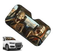 Parasole per Parabrezza Auto | Schermo Solare Veicoli | UV per SUV e Camion | 130x70cm e 140x76cm Titanio e Alluminio | Protegge dal Calore, Riflette il Sole