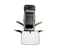 Parasoles Coche para Ford S-MAX MK1 2006-2014, protección Solar, parasoles para Ventanas, Cubiertas para Autos, parasoles de Cobertura Total.(Front Windshield)