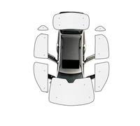Parasoles Coche para Lexus RX RX350 RX270 RX450h AL10 2010-2015, con Cobertura Total. Parasol Ventana(All Sunshades)