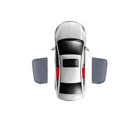 Parasoles Coche Parasol Magnético Coche para VW para Passat para B8 Sedán 2015-2022 Marco De Malla para Parabrisas Delantero Cortina Ventana Lateral Trasera Parasol Parabrisas(2PCS Rear)