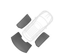 Parasoles de Coche Coche Magnético Parasol De Malla para Subaru para Outback BT 2020 2021 2022 2023 Parasoles Coche(2 Rear Back Window)