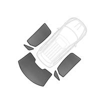 Parasoles de Coche Parasol Magnético De Malla para Coche para Toyota para Harrier para XU80 2021 2022 2023 Parasoles Coche(Rear Back Window)