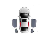 Parasoles de Coche Parasol Magnético para Coche Cortina Visera para CRV para CR-V para CR V 5 Asientos 2017-2022 Parasoles Coche(Rear Triangular)