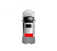 Parasoles de Coche Parasol Magnético para Coche Visera Cortina Lateral Protector para VW para Tiguan para Allspace 7 Asientos 2018-2024 Parasoles Coche(Back Windshield)