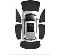 Parasoles Laterales para Ford Focus Wagon 2021-2024, Protector Solar Ventanillas Privacidad Absoluta Protección UV Fácil Instalación,6 PCS