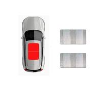 Parasoles para MG para ZS ZX ZST EZS ZS11 2018 2019 2020 2021~2022 Parasol para Techo Corredizo Coche Aislamiento Térmico Adecuado Protección Solar Coche Sun Shade(Plata)
