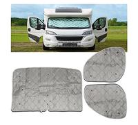 Parasoles para Peugeot para Boxer Motorhome Coche Parasol Interno Ciego Reflectante Calor Anti-UV Parabrisas Parasol Cubierta Parabrisas Auto Parasol Coche