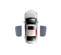 Parasoles Parasol magnético para Subaru para Forester SJ 2013-2018, Marco para Parabrisas, Cortina, Ventana Lateral, Parasol Parasol Trasero(2PCS Rear Windows)