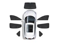 Parasoles Parasol para Ventana Lateral Coche Parabrisas Delantero Y Trasero, Protección Privacidad para Acampar En La Naturaleza para Tesla para Model 3 Coche Sun Shade(New 7pcs)