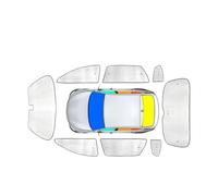 Parasoles Ventana Parasol para Ventana para Kia para Rio 4 Dr para Sedan 2006-2011 Parasol Coche(8-10pcs Whole Car)