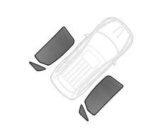 Parasoles Visera Parasol Compatible con Volvo para Xc60 (2018-2023), Malla para Parabrisas Delantero y Cubiertas para Ventanas Laterales traseras