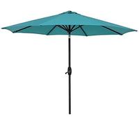 Parasols 2.7M Outdoor Garden Patio Umbrella UV70+ Crank and Tilt S For Outside Market Terrace Deck Yard Or Poo