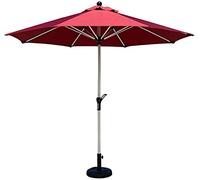 Parasols 9ft / 270cm Patio Table Market Umbrella with Crank, Perfect for Outdoor Garden Yard, Beach Commercial Event Market, Camping, Swimmi