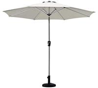 Parasols Beige Garden Patio Umbrella -9 FT /2.7M Outdoor Umbrellas Round Sunscreen UV50+ S for Beach/Pool/Deck/B