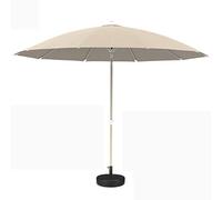 Parasols Market Patio Outdoor Umbrella Base Garden Lawn Table Sun Canopy UV Protective, Khaki (Color : Umbrella)