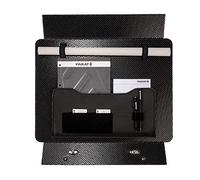 Parat 596006551 - Compartimento para documentos (para maletín de herramientas, muchos compartimentos, soporte para bolígrafos), color negro