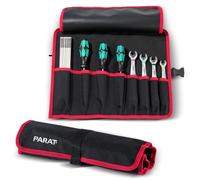 Parat 5990826991 - Bolsa para herramientas (8 compartimentos, nailon, con cierre de ranura, 41 x 33 x 0,5 cm, sin contenido)