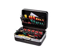 Parat Caja de herramientas Classic Plus TSA Lock (caja de herramientas, compartimento para documentos y candado, material: plástico X-ABS; color negro (vacío)
