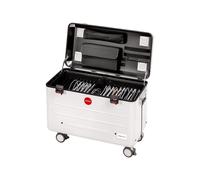 PARAT Case TC20 PARAPROJECT Carro para tabletas TwinCharge, in able USB-A a Lightning® / LED, blanco