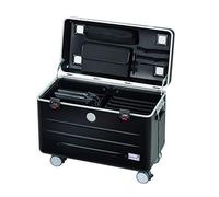 PARAT Maletín N10 estación de transporte y carga para portátiles de 15,6", negro