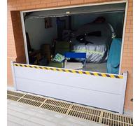 Paratia Antiallagamento Seguro Y Estable Barriera Antiallagamento Riutilizzabile in Caso Di Pioggia Intensa Paratie Antiallagamento Garage Antialluvione para Garaje Sótano,A,290 * 100cm