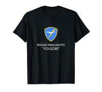 Paratroops italianos Folgore airborne T-shirt color europeo Camiseta