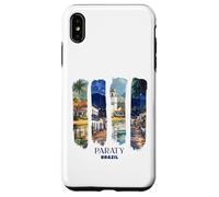Paraty Brasil Ciudad Viaje Recuerdo Pincelada Arte Vacaciones Carcasa para iPhone XS Max