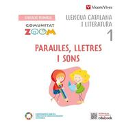 PARAULES, LLETRES I SONS 1 MS (COMUNITAT ZOOM) - 9788468283906