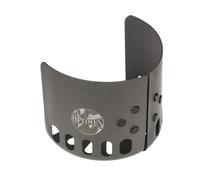 OPTIMUS OM8018907 Clip-On Windshield, Unisex Adulto, Gris, Aluminium