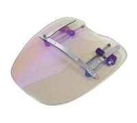 Paravientos Cubierta para Parabrisas De Motocicleta para Yamaha Cruiser Y Estándar (1969-2015) Deflectores De Viento, Alerón para Parabrisas, Visera Visera Moto(iridio Blanco)