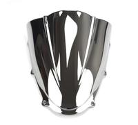 Paravientos Cúpulas Y Parabrisas para Motocicleta para Suzuki GSXR125 GSXR150 2017-2025 Parabrisas Delantero De Doble Burbuja Deflector Viento Spoiler Visera Moto(Cromo)