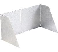 Paravientos de aluminio 32 cm crespo