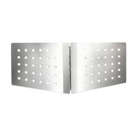Paravientos para acero Inoxidable Plegable 37cm para Camping