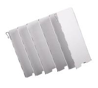Paravientos Placas Plegable de 12 para Aluminio Hornillo, Camping