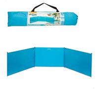 Paravientos playa plegable de aluminio 300x75 cm Aktive Beach