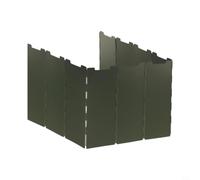 Paravientos Plegable para acero Inoxidable 10 Placas Camping
