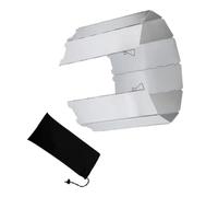 Paravientos Plegable para Estufa de Camping de Aleación de Aluminio