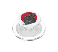 Parca en máscara de pájaro de la Plaga Calavera de la Muerte Halloween PopSockets PopGrip para MagSafe