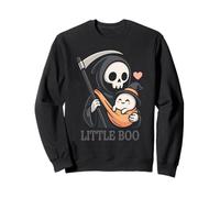 Parca Halloween con bebé Fantasma Escena Adorable Sudadera